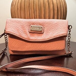 Nine West Pink Textured Crossbody Bag